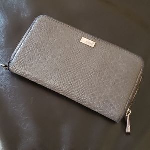 Thirty-One City Charcoal Snakeskin Wallet